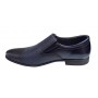 Pantofi barbati eleganti, din piele naturala, Bleumarin, cu elastic - CIUCALETI SHOES - 891BLM